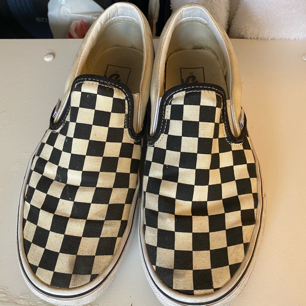 Checkerboard Vans